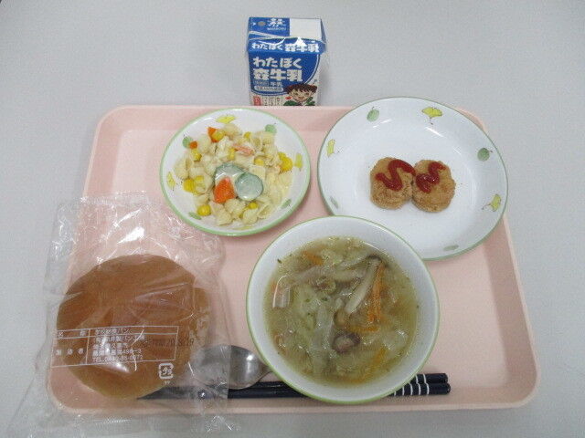 8月18日の給食 久喜地区の給食情報