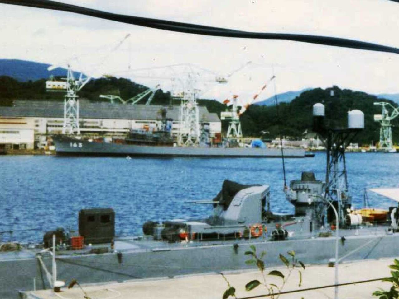 24年前の舞鶴写真 海上自衛隊北吸桟橋を中心に 千里あるよな藪の中