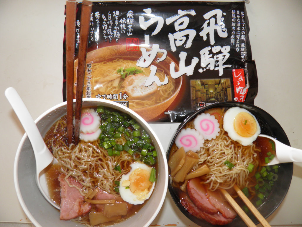 飛騨高山らーめん 醤油味 4 2 麺の清水屋 スーパーラーメンレビュー