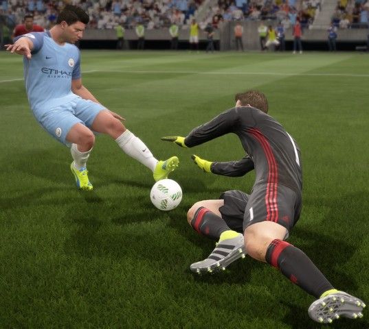 Fifa17 体験版ファーストインプレッション 画質上昇 難易度は低下した Kuma16 スクショ メモ帳 置き場