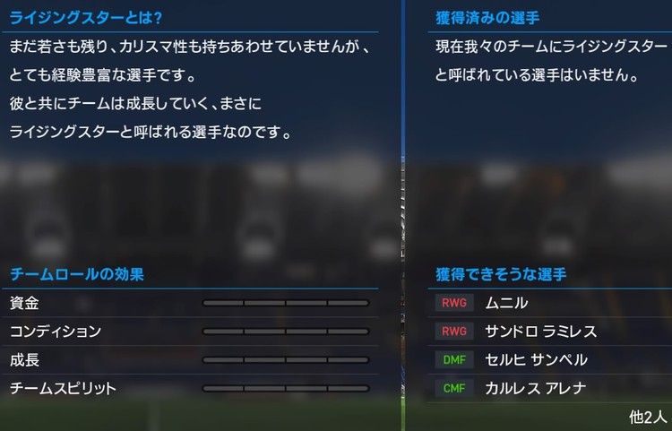ウイイレ17 マスターリーグ 新チームロール一覧とその効果 マイナスロールも追加か Kuma16 スクショ メモ帳 置き場
