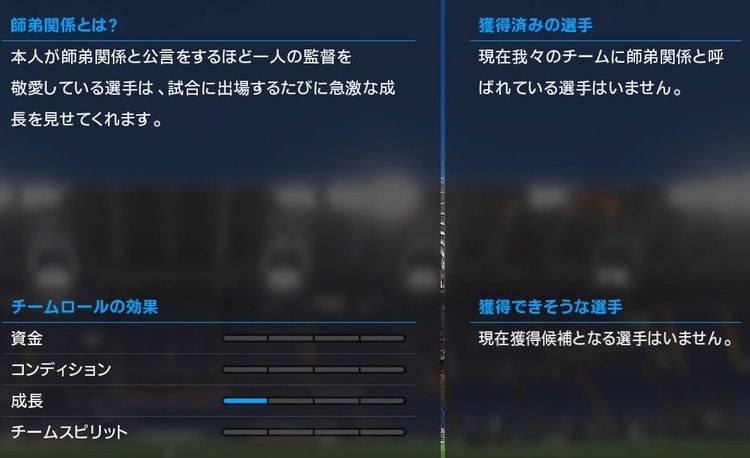 ウイイレ17 マスターリーグ 新チームロール一覧とその効果 マイナスロールも追加か Kuma16 スクショ メモ帳 置き場