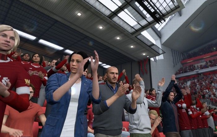 Fifa18 観客席から観戦する スタジアムのディテール Kuma16 スクショ メモ帳 置き場