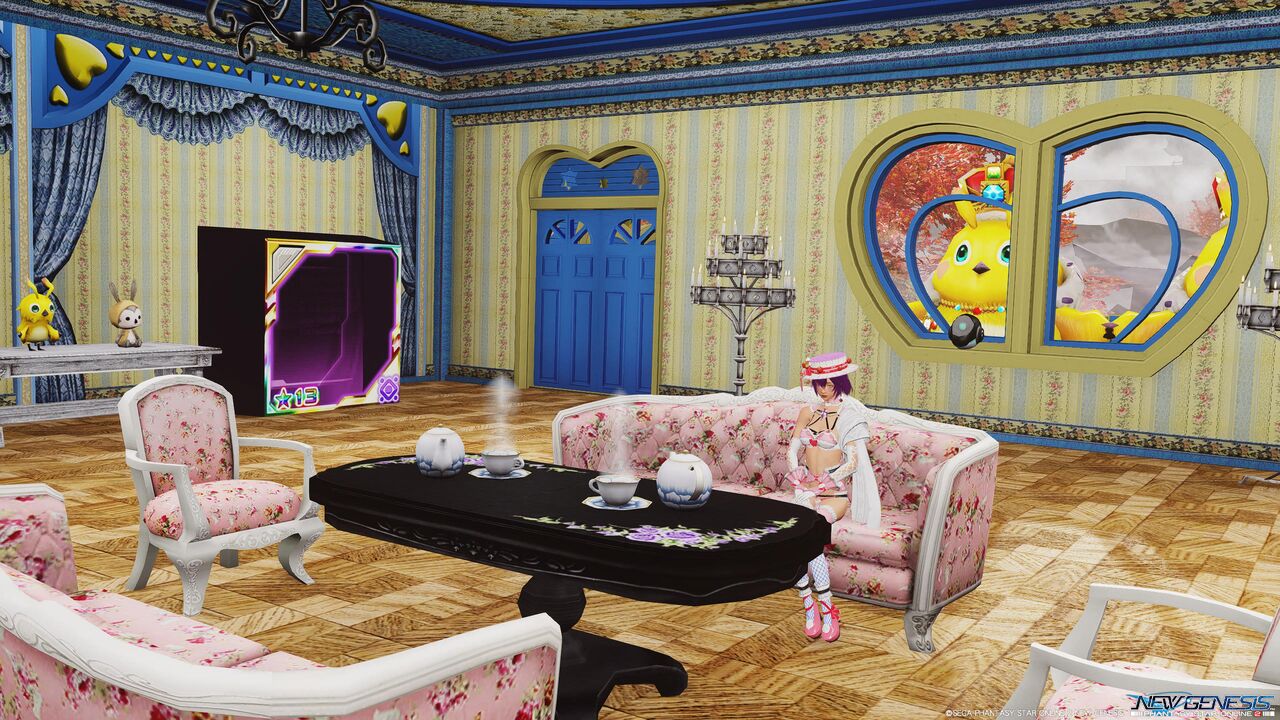 [PSO2] マイルームを見学した感想 どうぶつの森みたいだ～ お部屋スクショ集 旧国 : kuma16 スクショ メモ帳 置き場