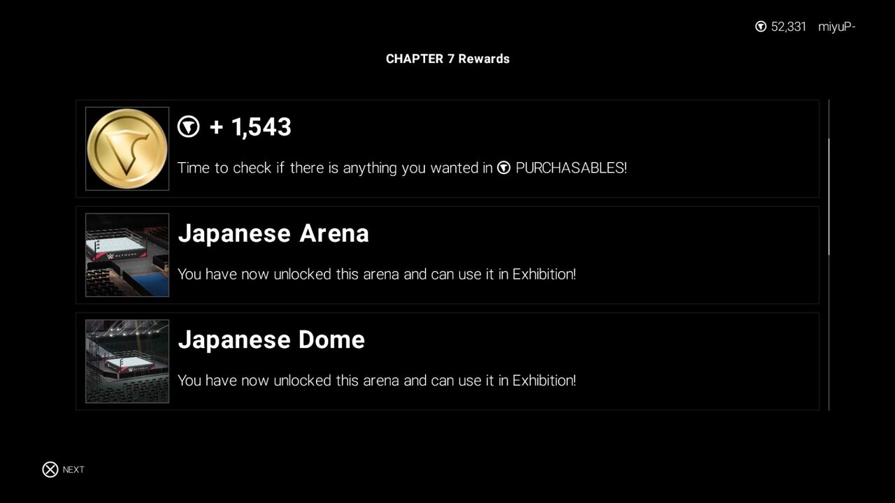 Wwe2k19 マイキャリア 日本公演 後楽園ホール 東京ドームの戦い マイプレイヤー大型整形 Kuma16 スクショ メモ帳 置き場