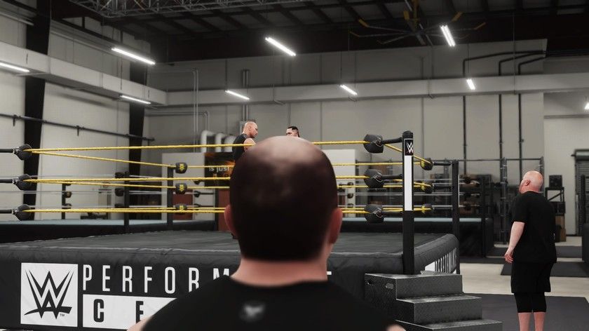 Wwe2k18 プチ箱庭になった新キャリアモードの感想 試合をして車で帰宅する日々 Kuma16 スクショ メモ帳 置き場