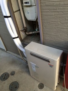 仮設取り付け後