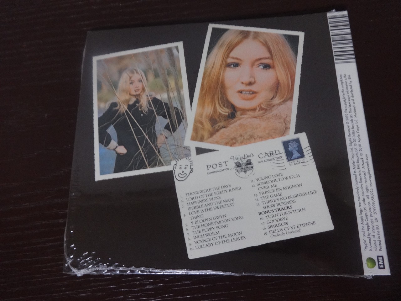 グレートブリテンからの届きもの・『Post Card』Mary Hopkin