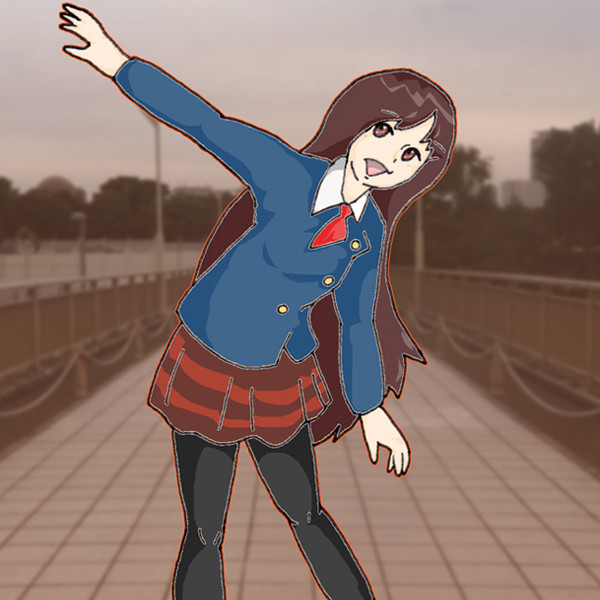 鉛筆画 人物 ストライプの服 sddefault.jpg