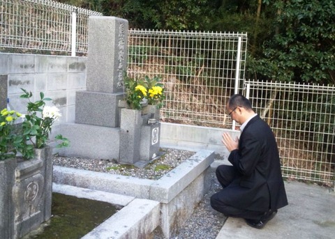 お墓参り