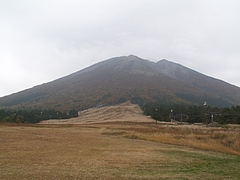 桝水高原からの伯耆大山