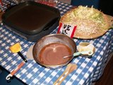 もんじゃ準備