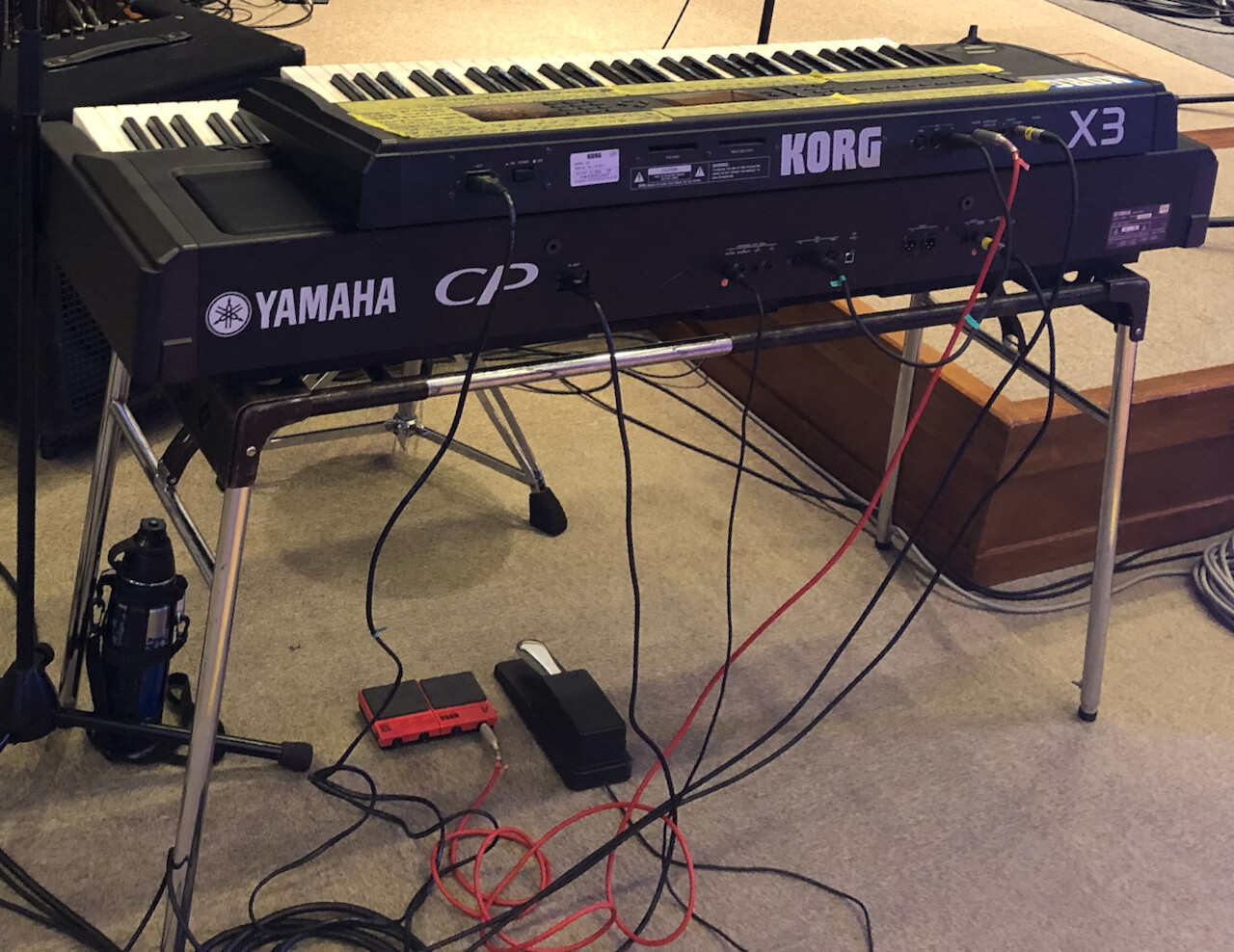 YAMAHA P200からCP4Stageへ、それと中古のQY20。 : kuma days