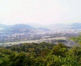 山頂から祇園方面