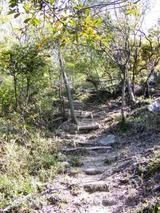 登山道急坂