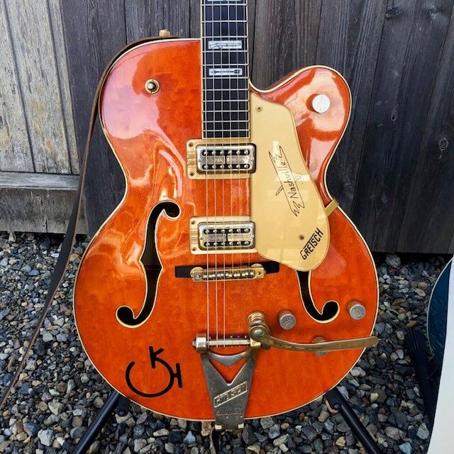 グレッチ 6120w 1991年製 Gretsch ナッシュビル Gretsch 6120W Nashville Orange 1991 played by Radboud