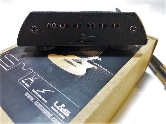 ♪ マグネット+マイクのピックアップ　LSM SPA2 　T-902以上?  LSM SPA2 Dual Coil Soundhole Magnetic Pickup For Acoustic And
