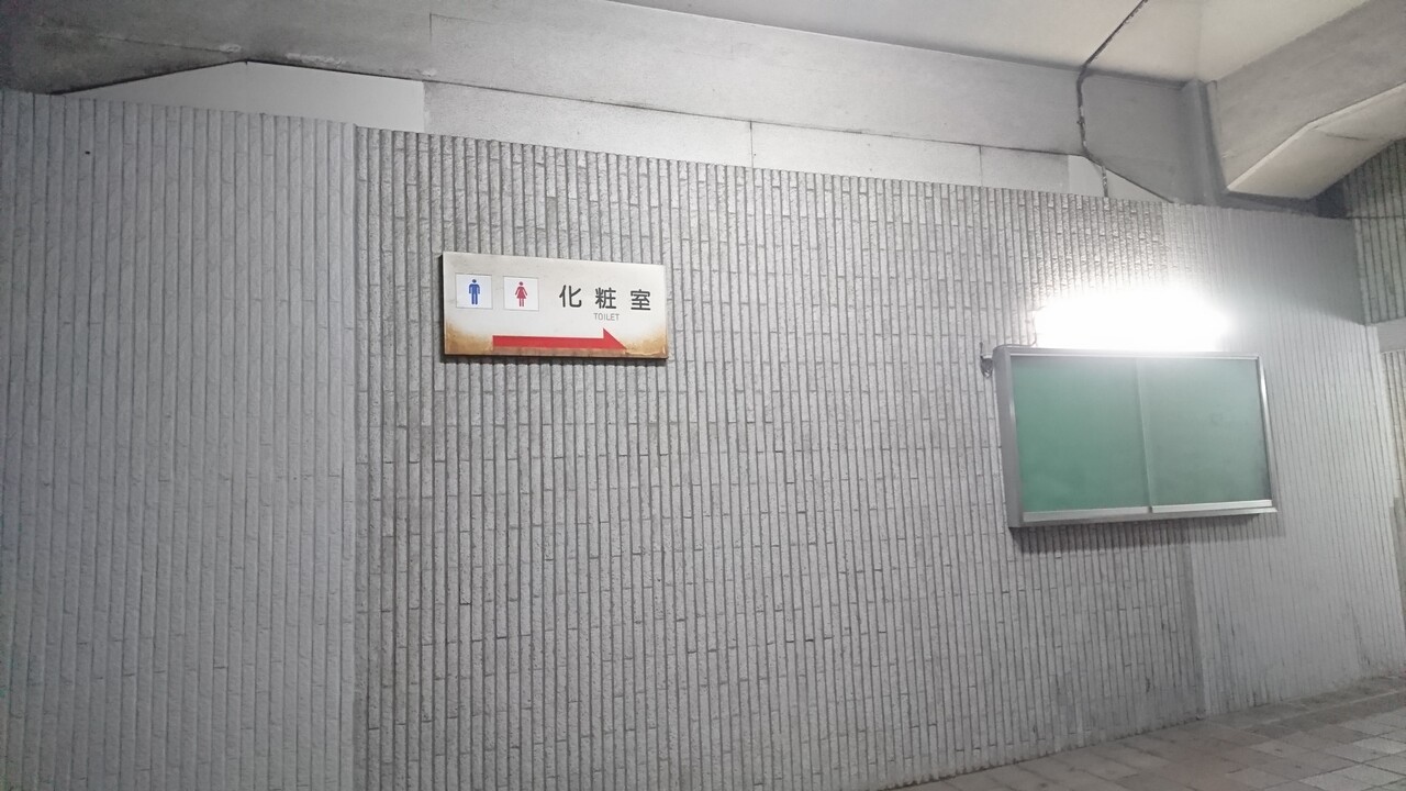南浦和駅西口公衆便所 トイレ 鉄道旅行日記