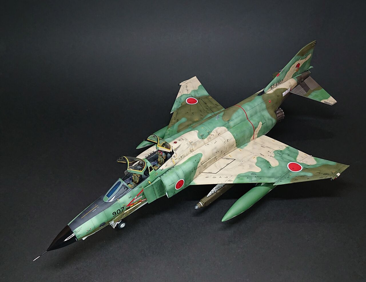 1/48 ハセガワ RF-4E 製作1回目ですが完成 : kumakinoのブログ 1/48 ハセガワ RF-4E 製作1回目ですが完成 : kumakinoのブログ