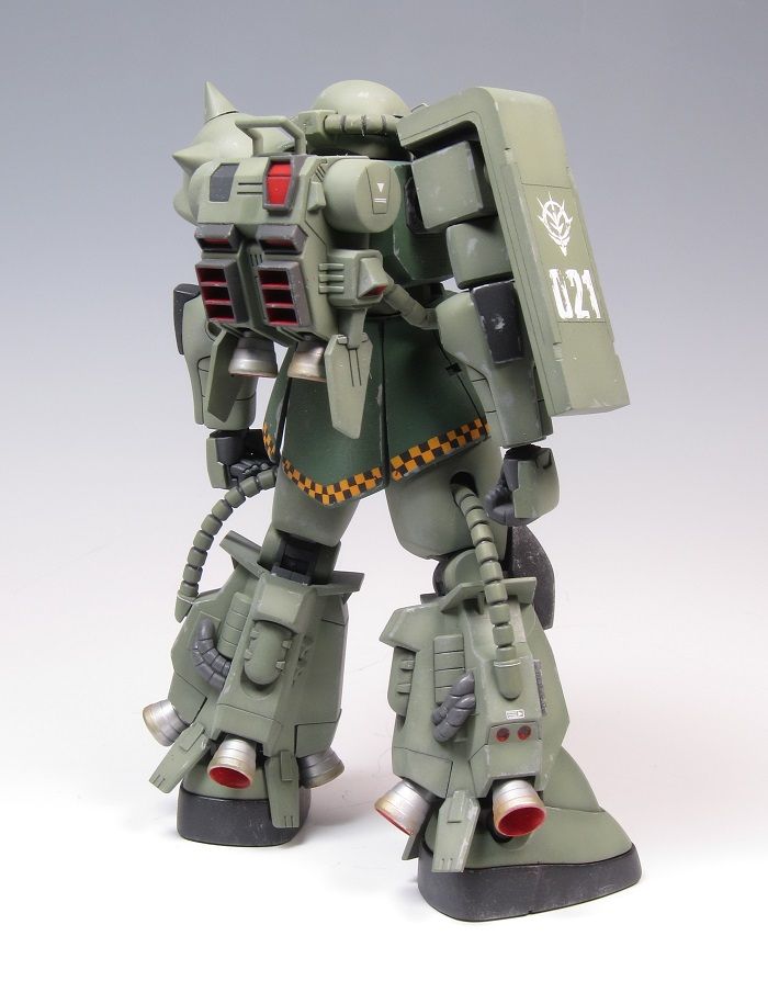 1/144 HGUC 高機動型ザクⅡ 製作 9 最終回 : kumakinoのブログ