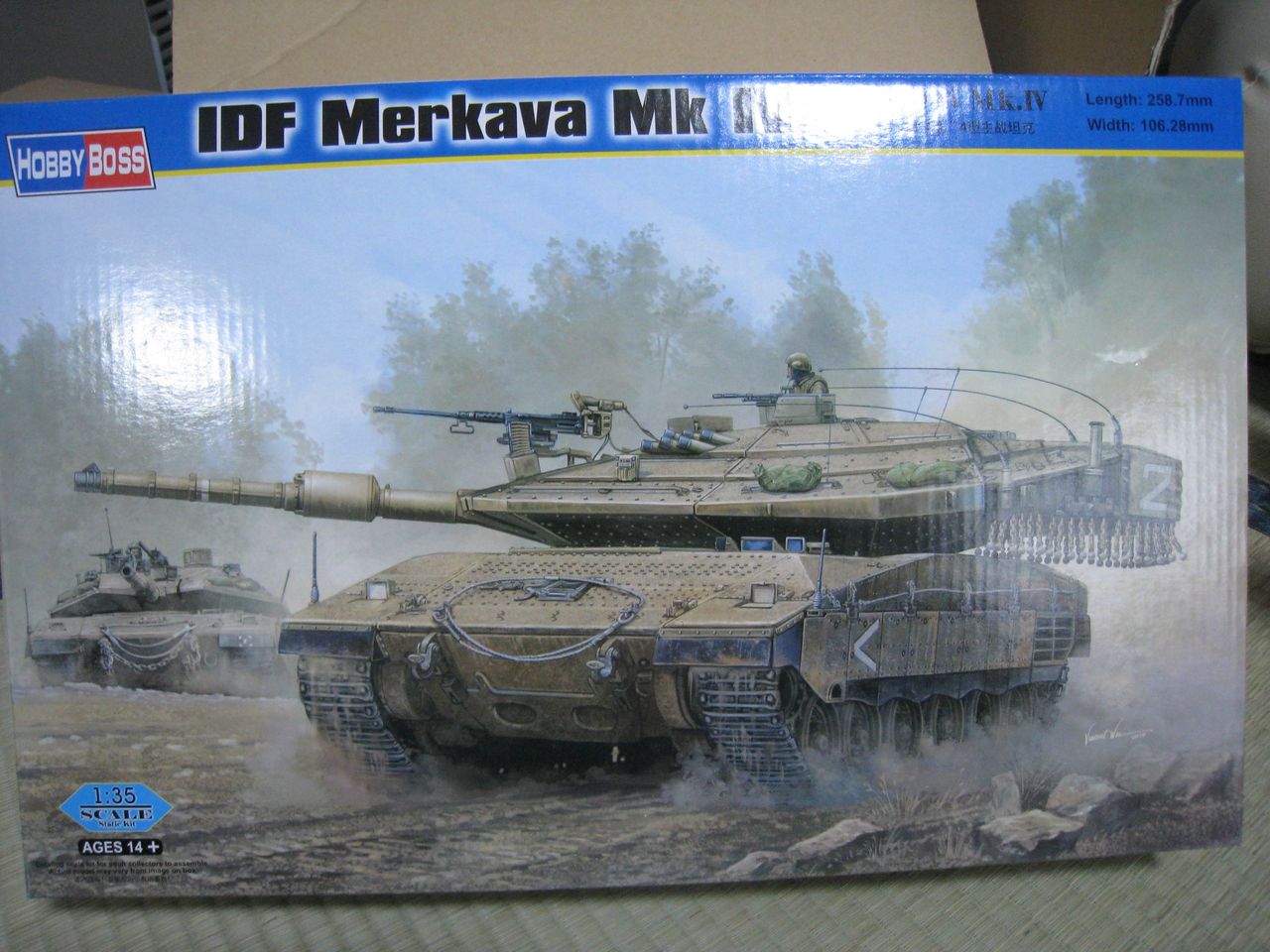1/35 メルカバ Mk Ⅳ 製作 1 : kumakinoのブログ