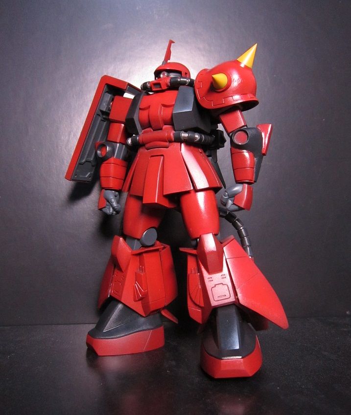 1 144 ジョニー ライデン専用ザク 製作 18 スミ入れ完了 Kumakinoのブログ