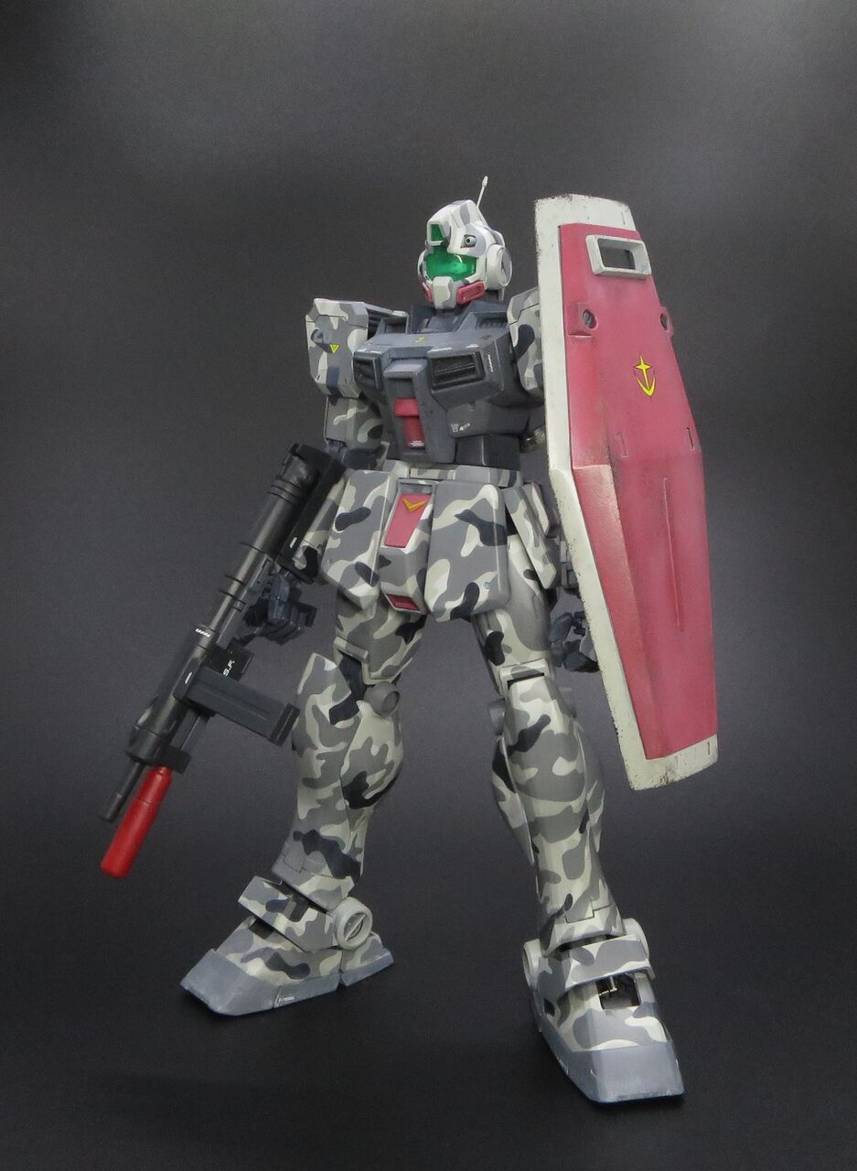 1/100 MG ジム寒冷地仕様 製作 5 完成 : kumakinoのブログ