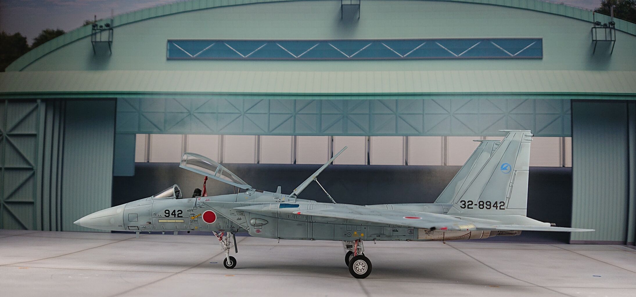 1/72 プラッツ F－15J 近代化改修機形態Ⅱ型 製作 4