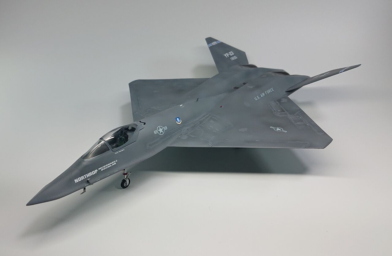 1/72 ドラゴン YF-23 ブラックウィドウⅡ 製作 : kumakinoのブログ