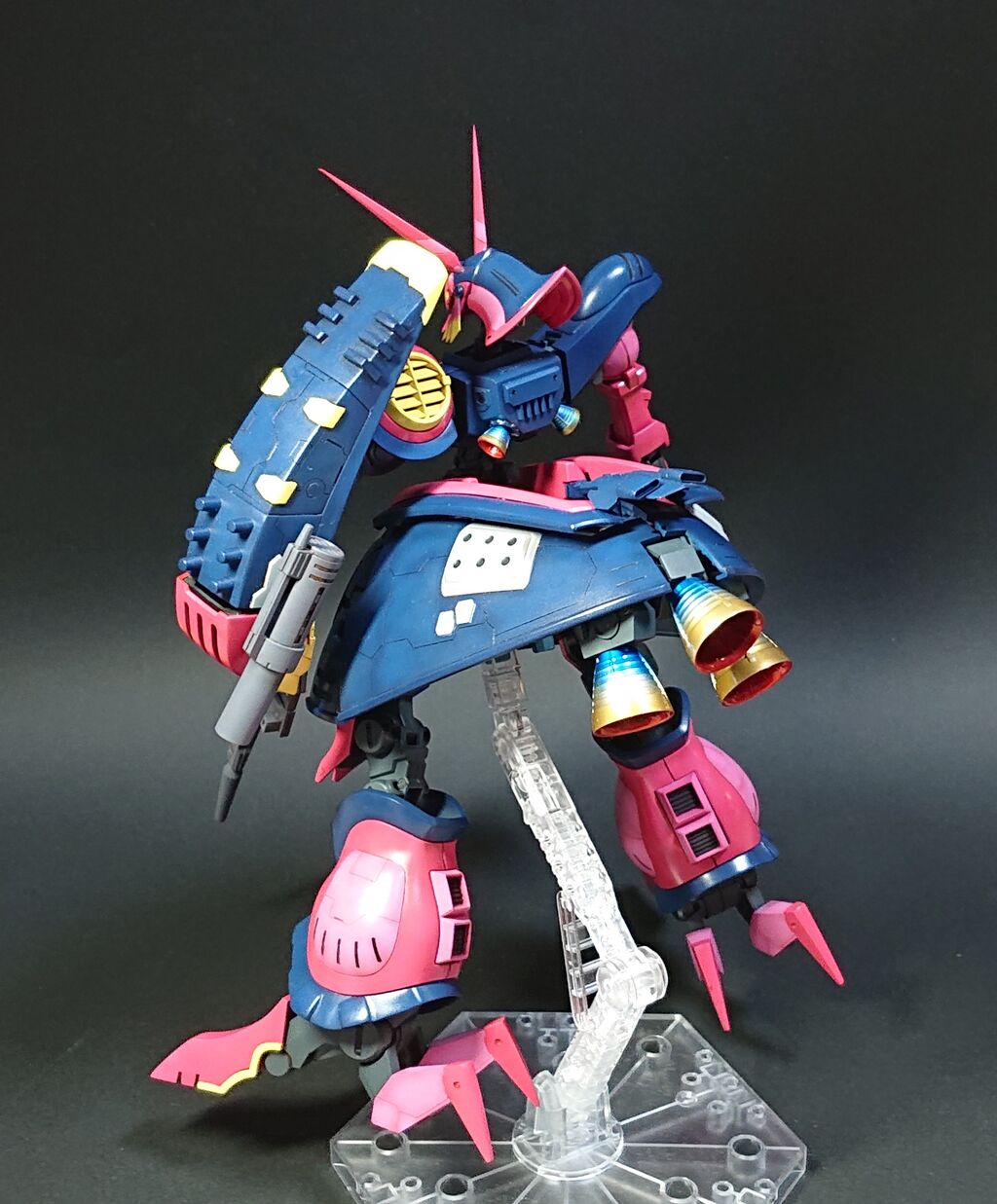 HGUC 1/144 バウンド・ドック　完成品　スプレー塗装 HGUC バウンド・ドック 完成！！ - プラモDEブログ