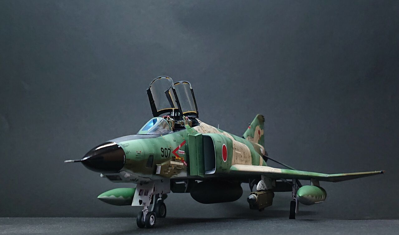 1/48 ハセガワ RF-4E 製作1回目ですが完成 : kumakinoのブログ