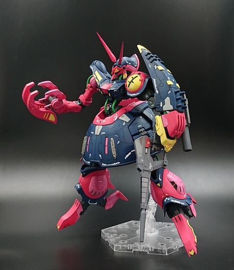 【HGUC バウンド・ドック 改修・全塗装 完成品】 1/144 HGUC バウンドドック 製作 8 完成 : kumakinoのブログ