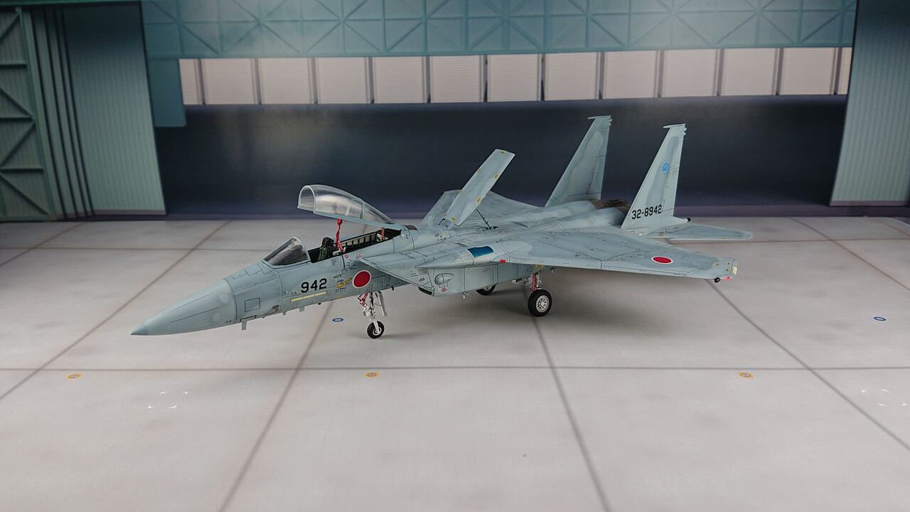 1/72 プラッツ F－15J 近代化改修機形態Ⅱ型 製作 4