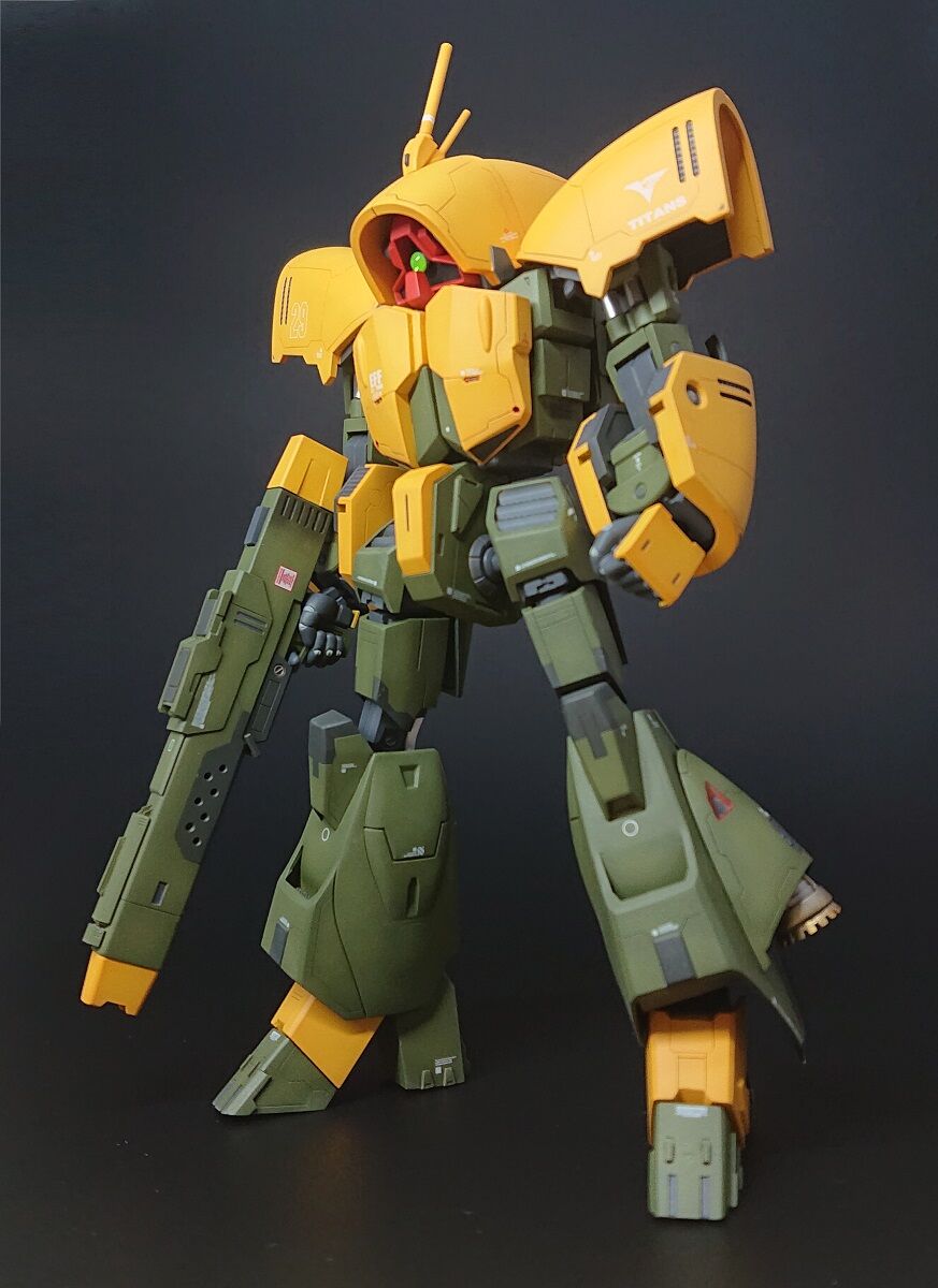 ガンプラ　HGUC アッシマー(グリーンダイバーズVer.)