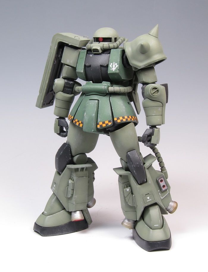 【HGUC】高機動型ザク　ガンプラ　ジャンク　完成品 1/144 HGUC 高機動型ザクⅡ 製作 9 最終回 : kumakinoのブログ