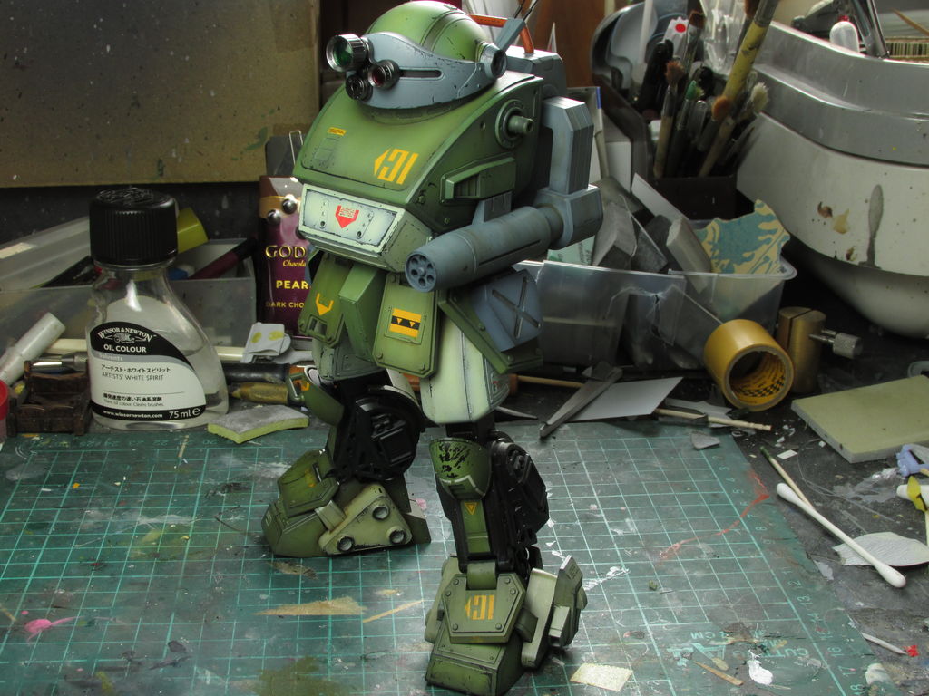 ボトムズ　リーマンカスタム バンダイ1/20 スコープドッグリーマンカスタム No.7 : favorite hobby！