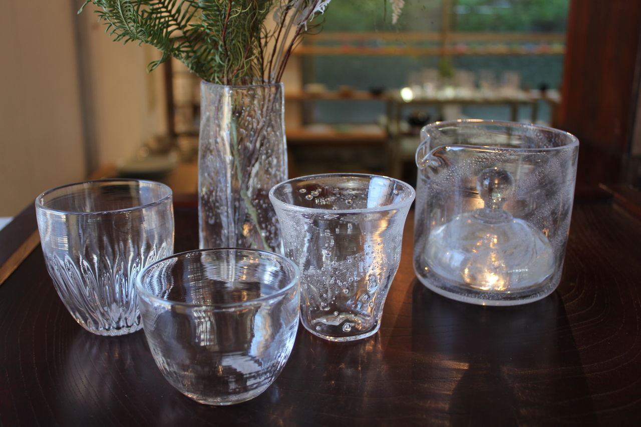 田井将博　ガラス浅漬け鉢 田井将博/浅漬鉢 - BOWKNOT