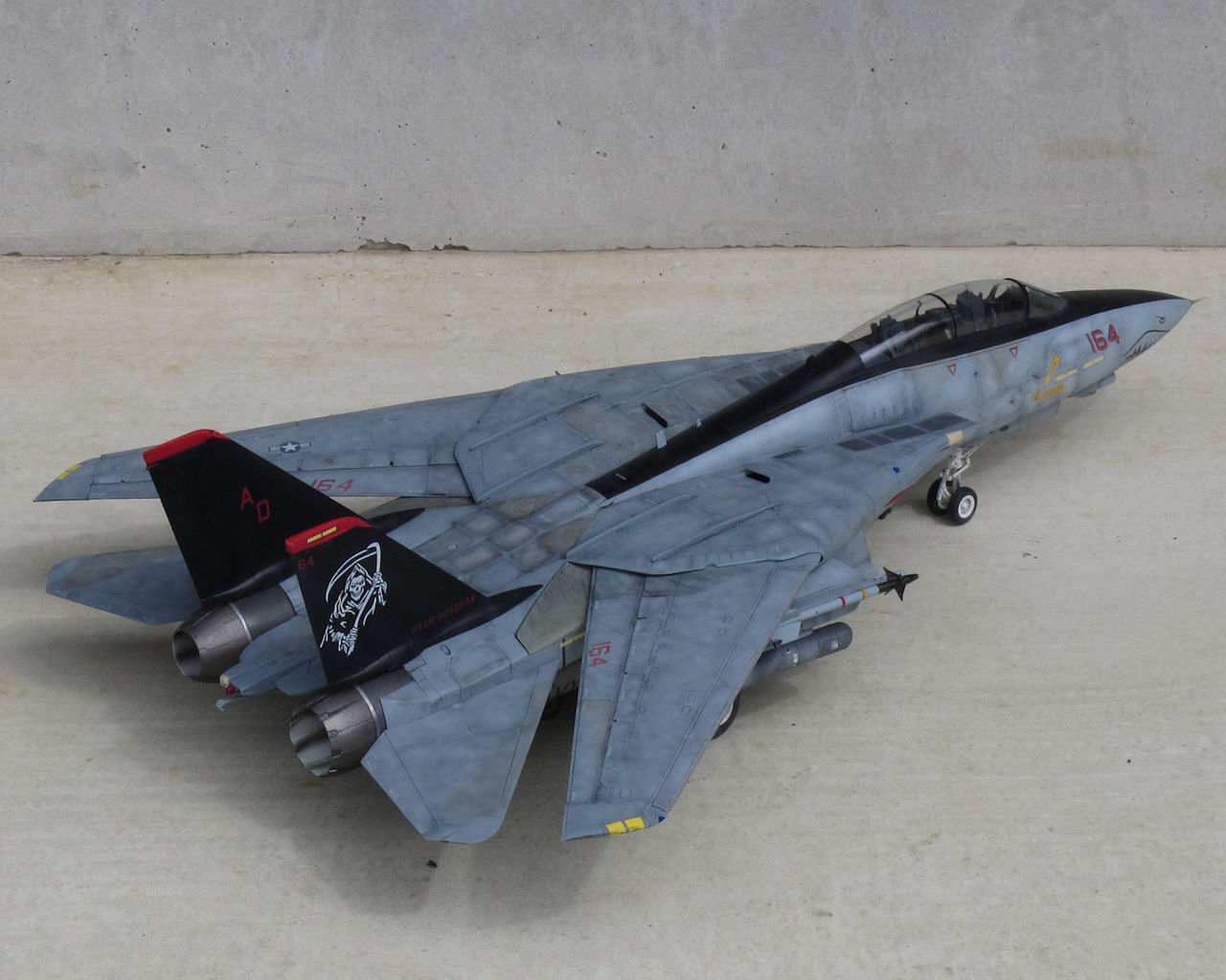 F-14Dトムキャット VF-101グリムリーパーズ : 熊猫製作所