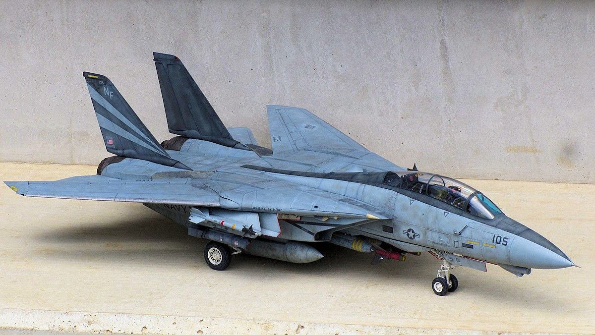 F-14A トムキャット VF-154 ブラックナイツ : 熊猫製作所