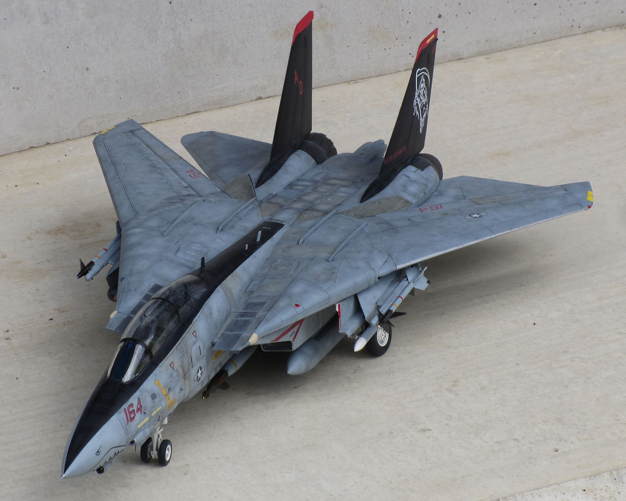 F-14Dトムキャット VF-101グリムリーパーズ : 熊猫製作所 F-14Dトムキャット VF-101グリムリーパーズ : 熊猫製作所