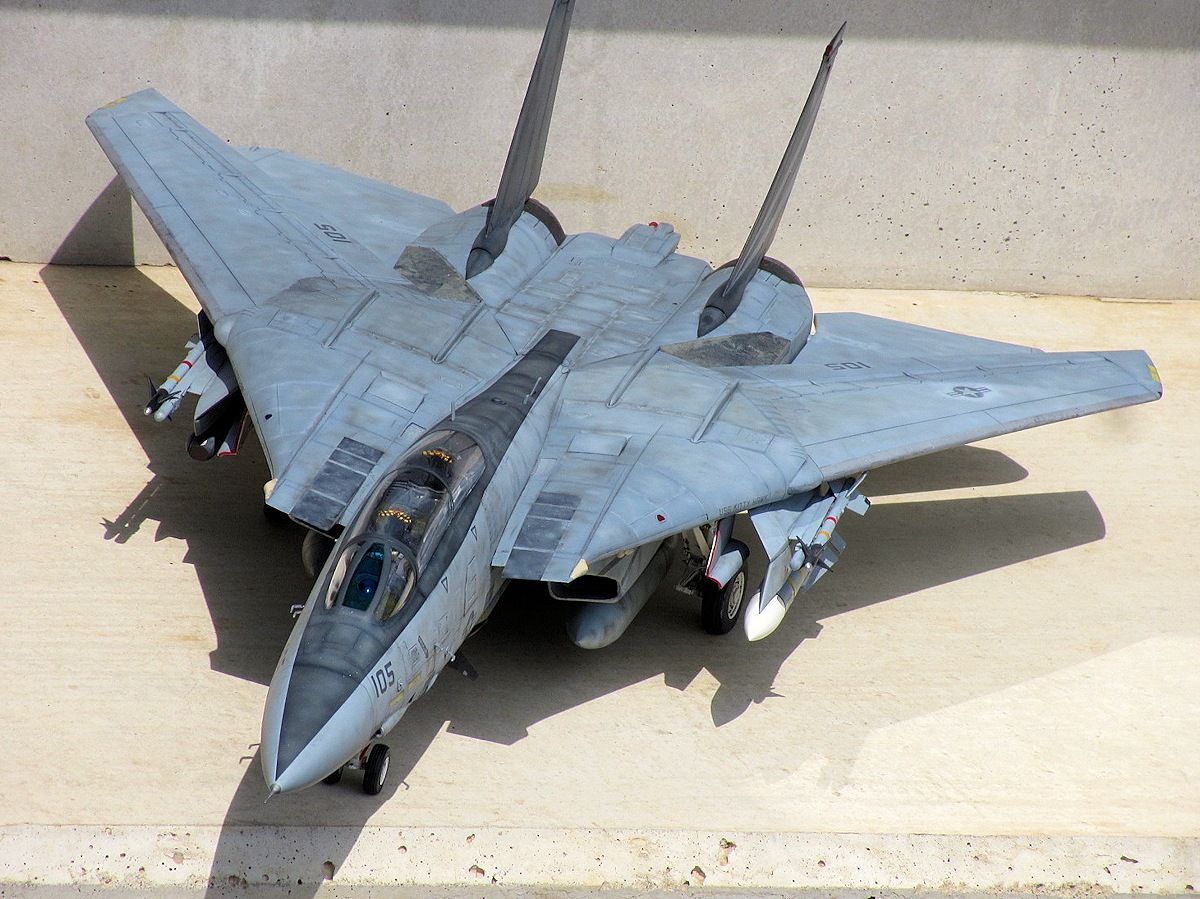 F-14A トムキャット VF-154 ブラックナイツ : 熊猫製作所