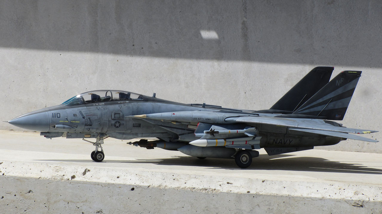 F-14Aトムキャット VF-154ブラックナイツ : 熊猫製作所