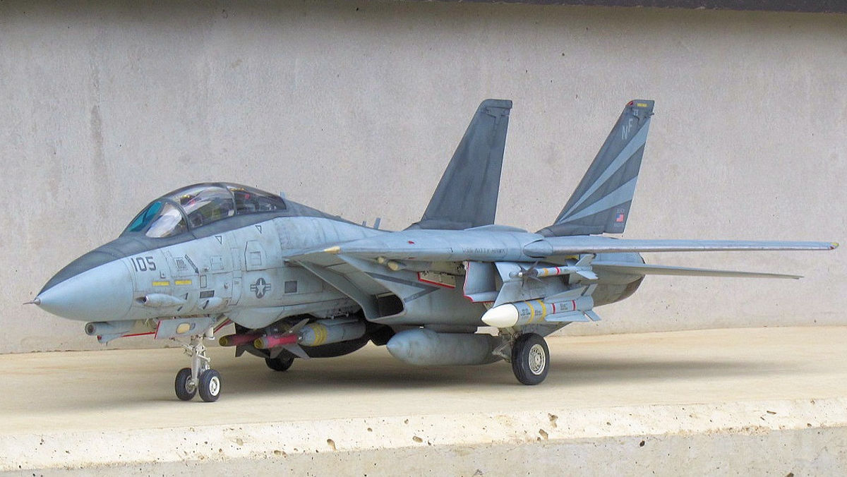 F-14A トムキャット VF-154 ブラックナイツ : 熊猫製作所