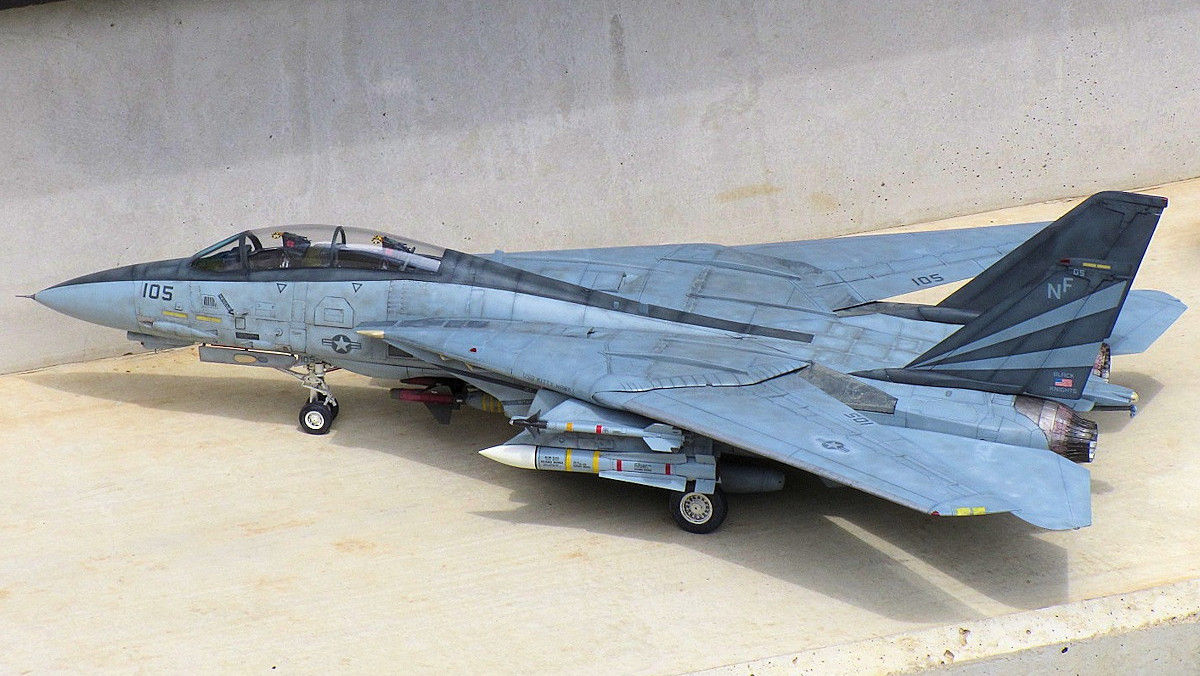 F-14A トムキャット VF-154 ブラックナイツ : 熊猫製作所