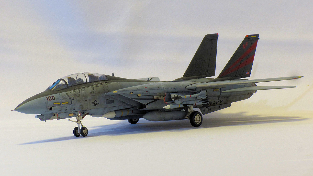 タミヤ１／４８Ｆ１４ＡトムキャットＶＦー１５４ブラックナイツ タミヤ1／48F14AトムキャットVFー154ブラックナイツ