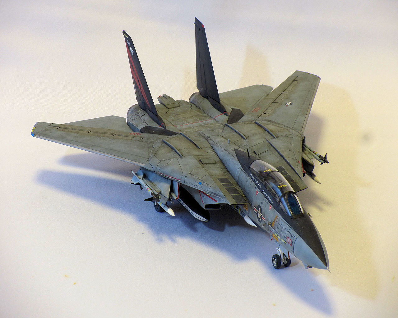 F-14Aトムキャット VF-154ブラックナイツ : 熊猫製作所