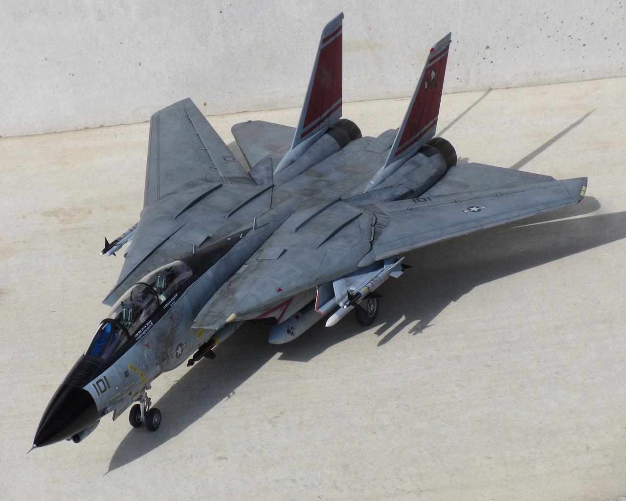 F-14Dトムキャット VF-31トムキャッターズ : 熊猫製作所