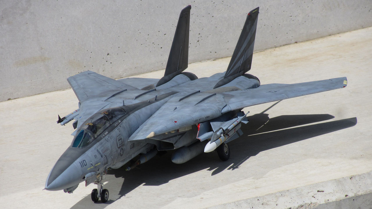 F-14Aトムキャット VF-154ブラックナイツ : 熊猫製作所