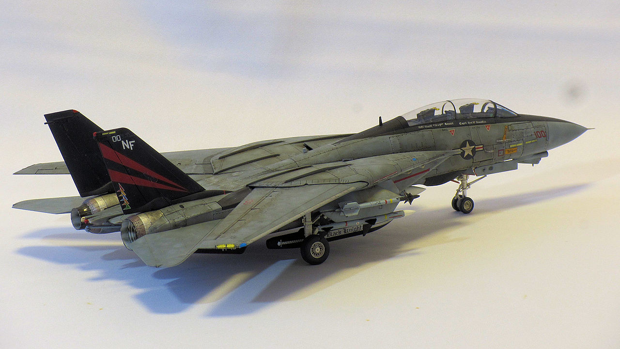 F-14Aトムキャット VF-154ブラックナイツ : 熊猫製作所