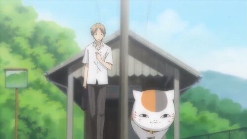 夏目友人帳聖地森口駅にゃんこ先生